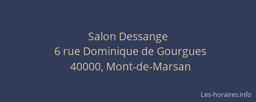 Salon Dessange