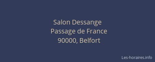 Salon Dessange
