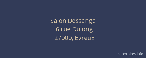 Salon Dessange