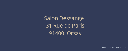 Salon Dessange