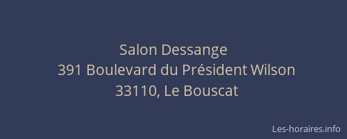 Salon Dessange