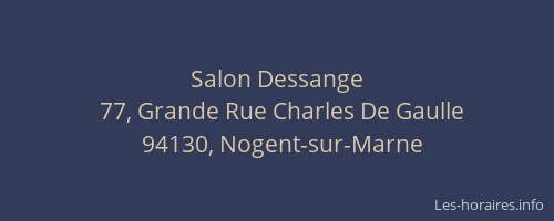 Salon Dessange
