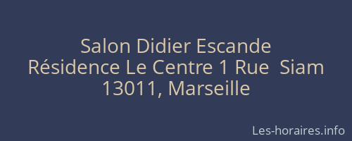Salon Didier Escande