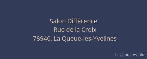 Salon Diff&eacute;rence