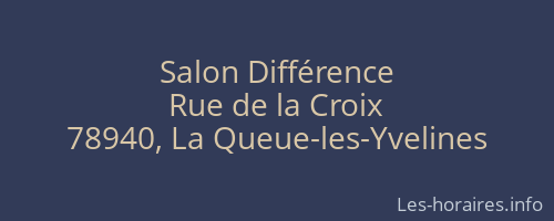 Salon Différence