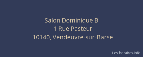Salon Dominique B