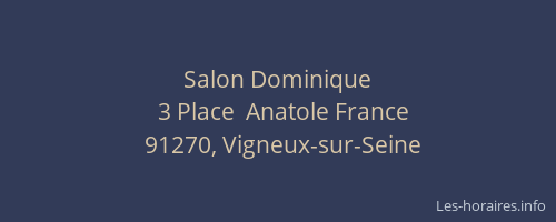 Salon Dominique