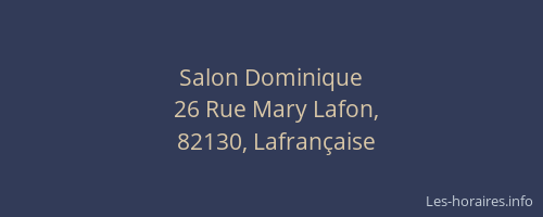 Salon Dominique