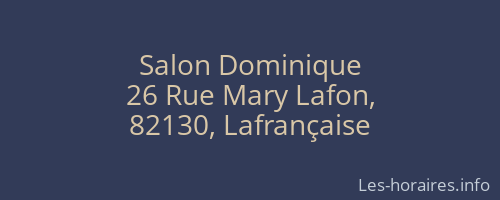 Salon Dominique