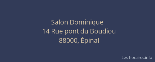 Salon Dominique