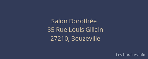 Salon Dorothée