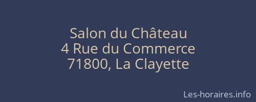Salon du Château