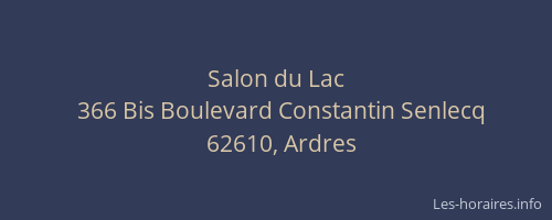 Salon du Lac