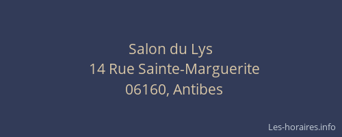 Salon du Lys