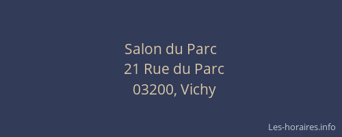 Salon du Parc