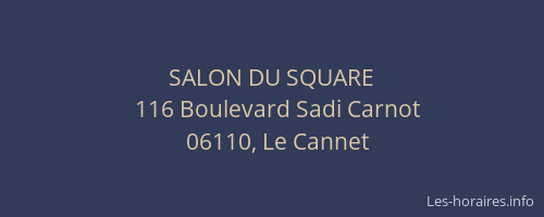 SALON DU SQUARE