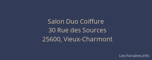 Salon Duo Coiffure