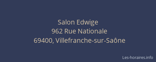 Salon Edwige