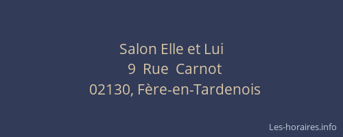 Salon Elle et Lui