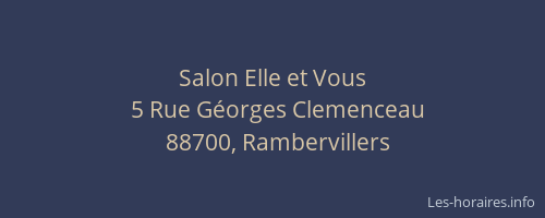 Salon Elle et Vous