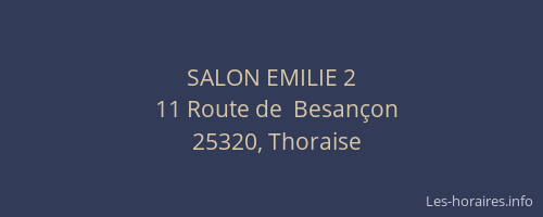 SALON EMILIE 2