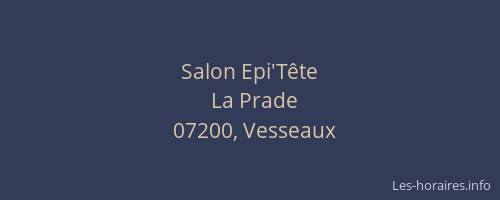 Salon Epi'Tête