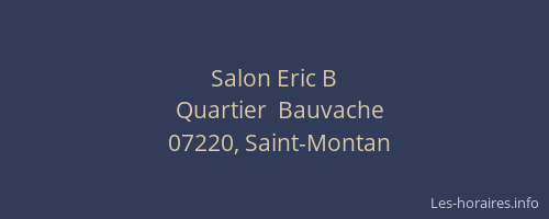 Salon Eric B