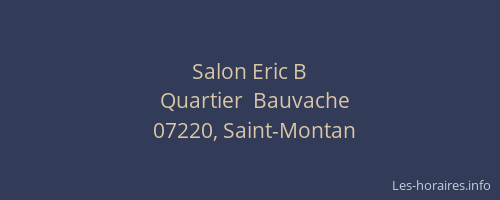 Salon Eric B