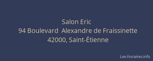 Salon Eric
