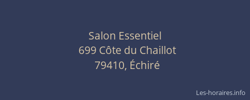 Salon Essentiel