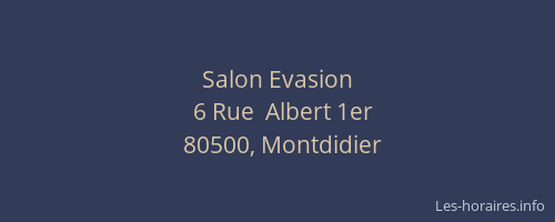 Salon Evasion