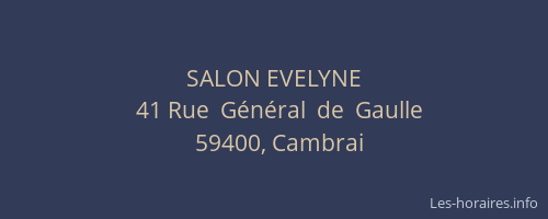 SALON EVELYNE