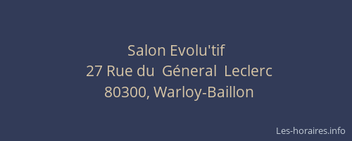 Salon Evolu'tif