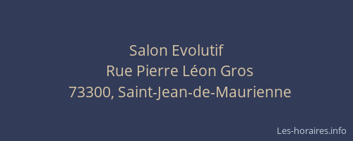 Salon Evolutif