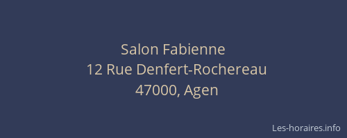 Salon Fabienne