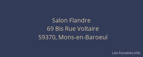 Salon Flandre
