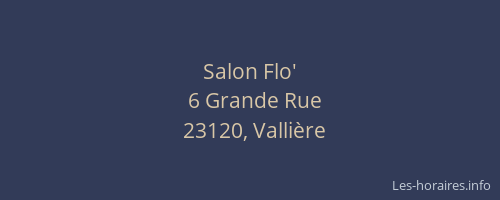 Salon Flo'