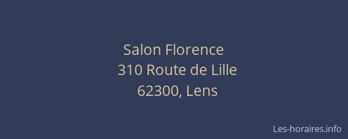 Salon Florence