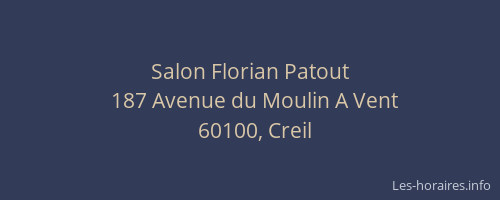 Salon Florian Patout
