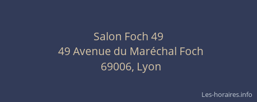 Salon Foch 49