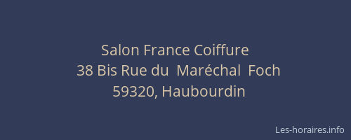 Salon France Coiffure