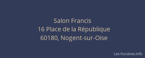 Salon Francis