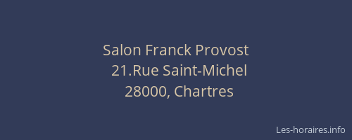 Salon Franck Provost