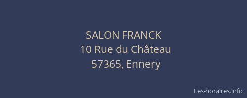 SALON FRANCK
