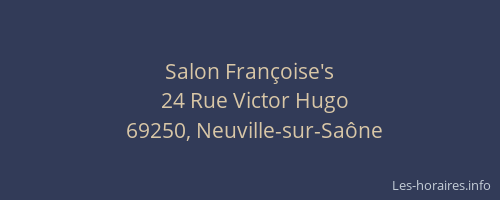 Salon Françoise's