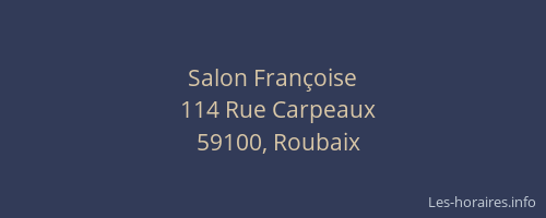 Salon Françoise