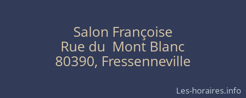 Salon Françoise