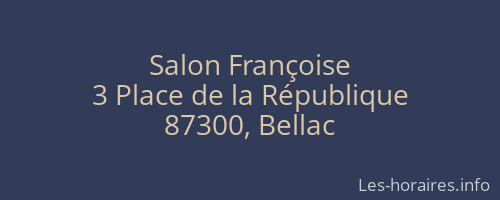 Salon Françoise