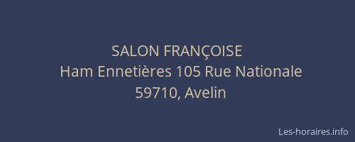 SALON FRANÇOISE