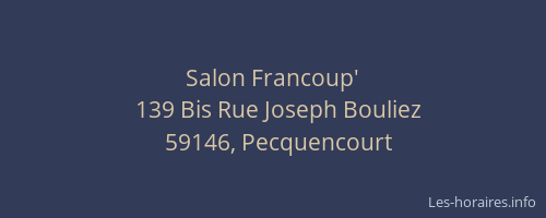 Salon Francoup'